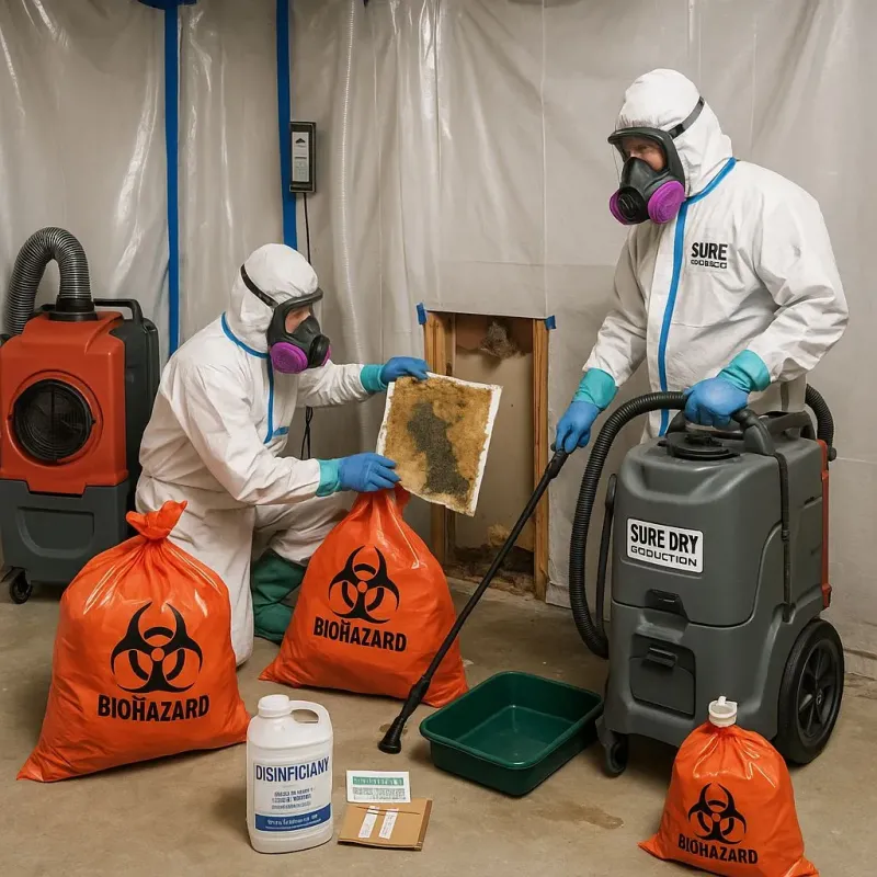 Contaminated Water Handling Protocols process in Waverly, MI