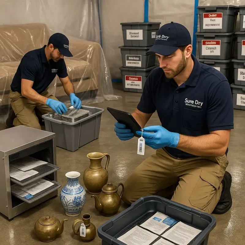 Content Protection and Restoration process in Waverly, MI