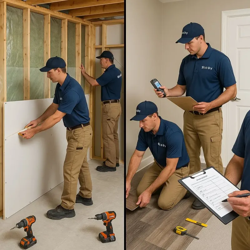 Repairs and Reconstruction process in Waverly, MI