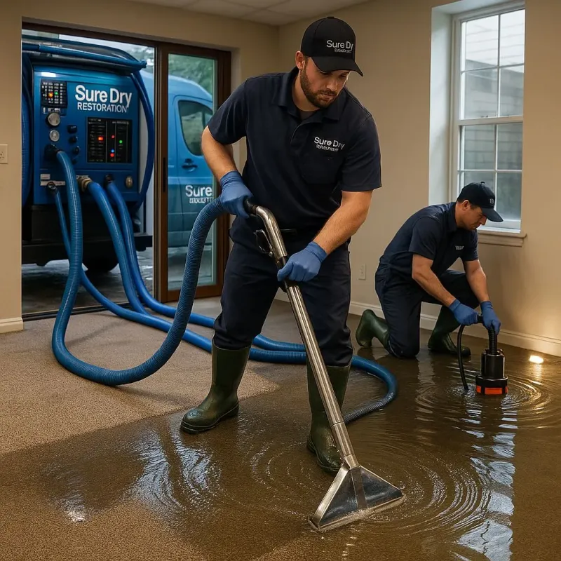 Water Extraction and Removal process in Waverly, MI